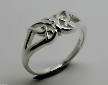 Size F, Genuine Child's Full Solid Sterling Silver 925 Butterfly Ring 217