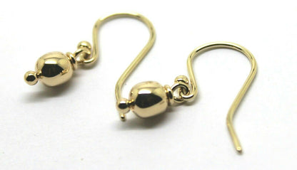 Kaedesigns New Genuine 9ct 9k Yellow, Rose or White Gold 6mm Hook Ball Earrings