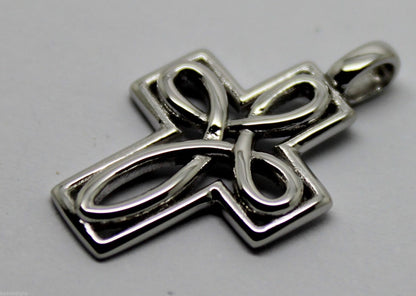 Kaedesigns, Genuine Sterling Silver 925 Celtic Cross Pendant