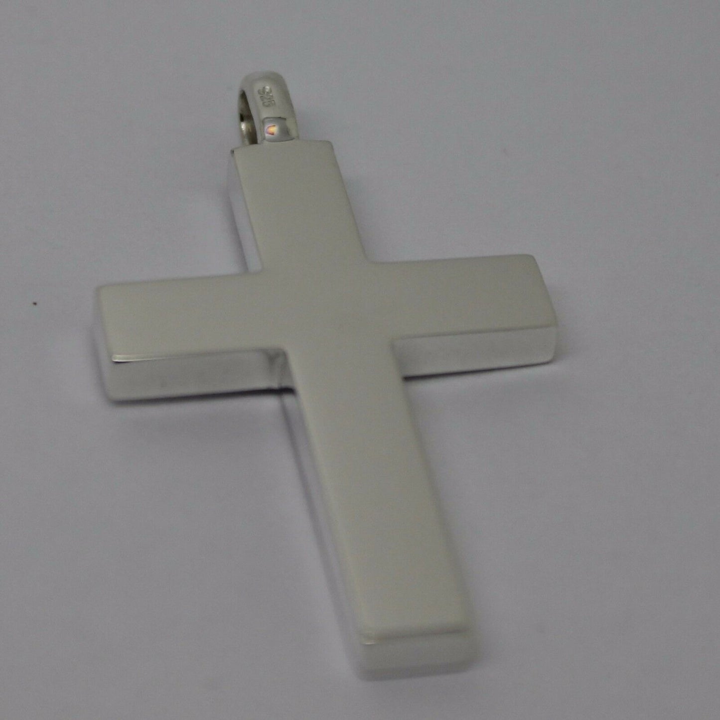 Kaedesigns Genuine Large Heavy Sterling Silver Huge Cross Pendant