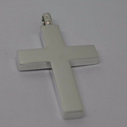 Kaedesigns Genuine Large Heavy Sterling Silver Huge Cross Pendant