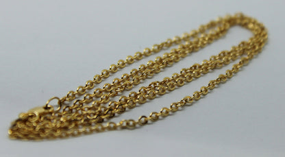 Genuine 9ct 9k Yellow Gold Belcher Chain Necklace 70cm 3.8grams