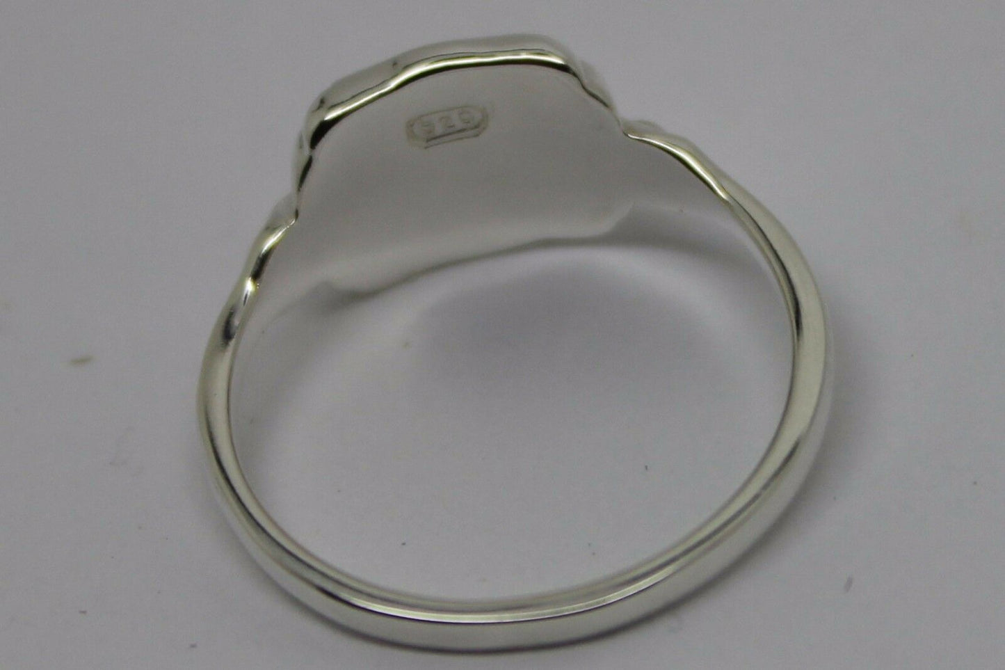 Kaedesigns, New Full Genuine Solid Sterling Silver 925 Signet Ring 266A In your ring size