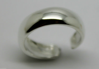 Kaedesigns New Genuine Sterling Silver Plain Dome Toe Ring