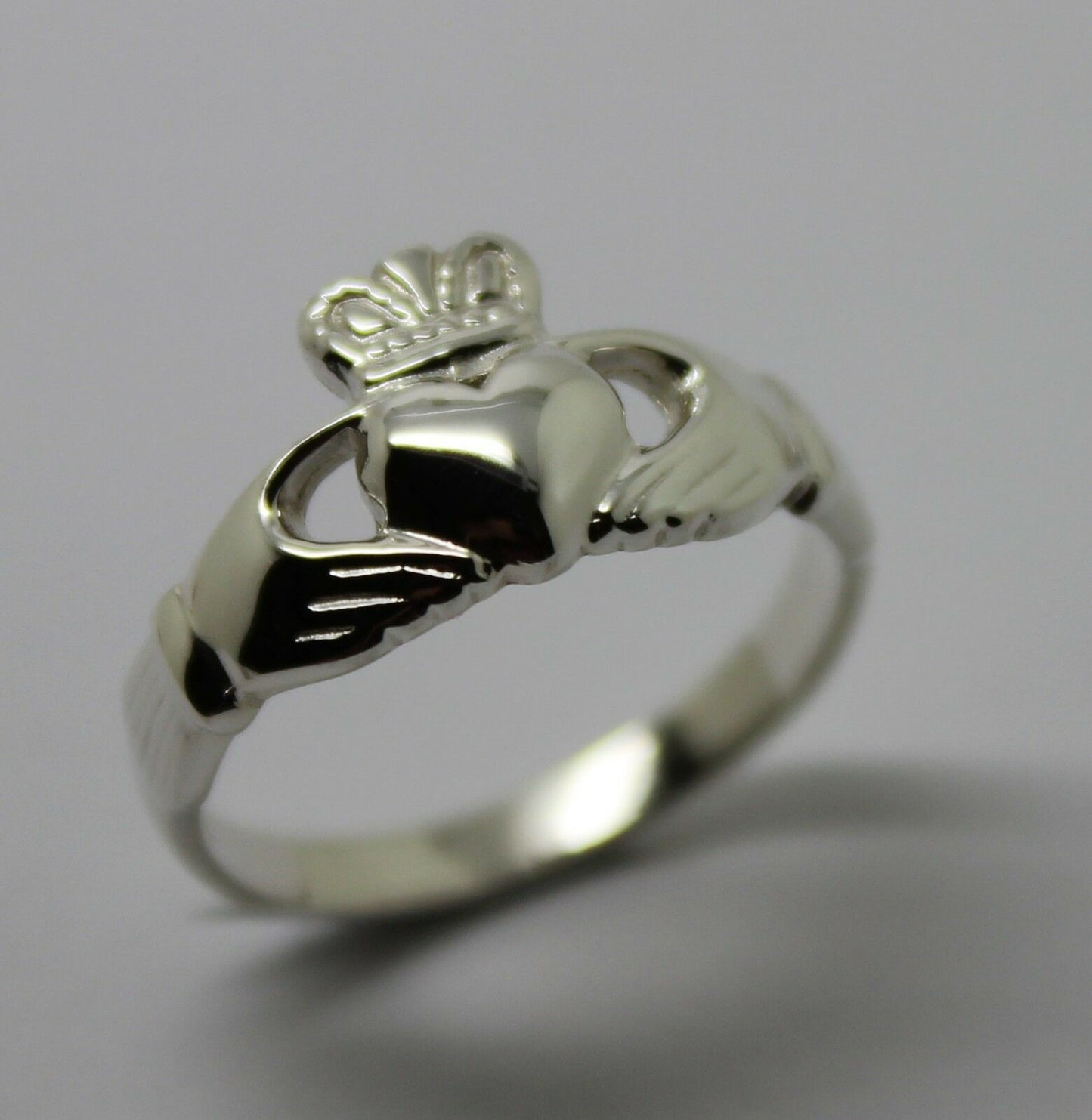 SIze N Genuine Sterling Silver Irish Claddagh Ring