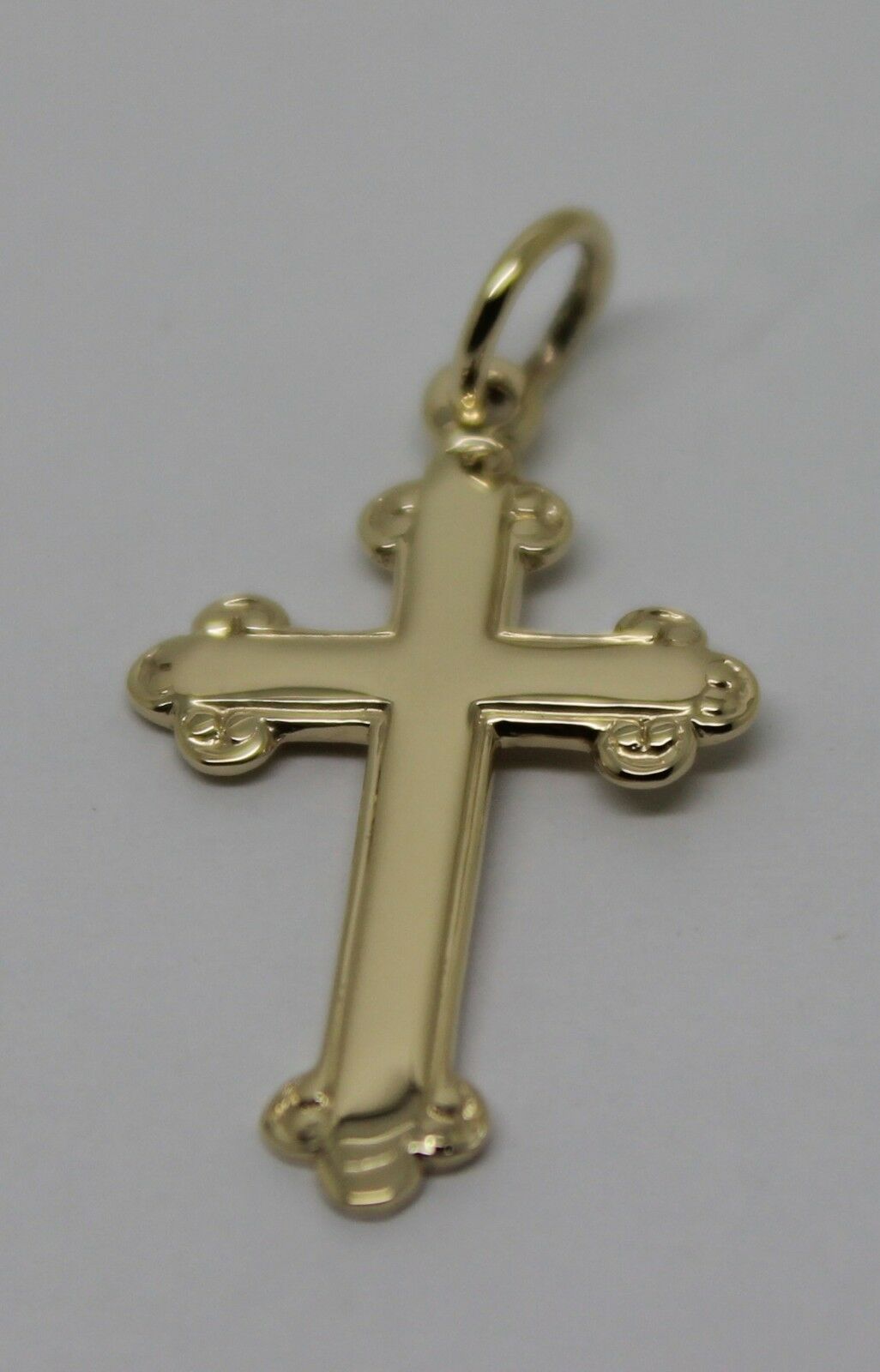 Kaedesigns, New Genuine New 375 9ct Yellow or Rose or White Gold Cross Pendant