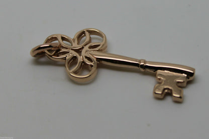 Kaedesigns 375 Genuine New 9ct Yellow, Rose or White Gold Solid 21st Or 18th Key Pendant / Charm