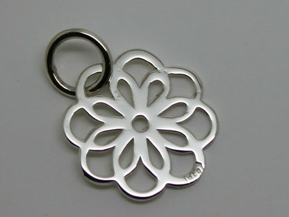 Kaedesigns New New Sterling Silver 925 Flower Small Pendant