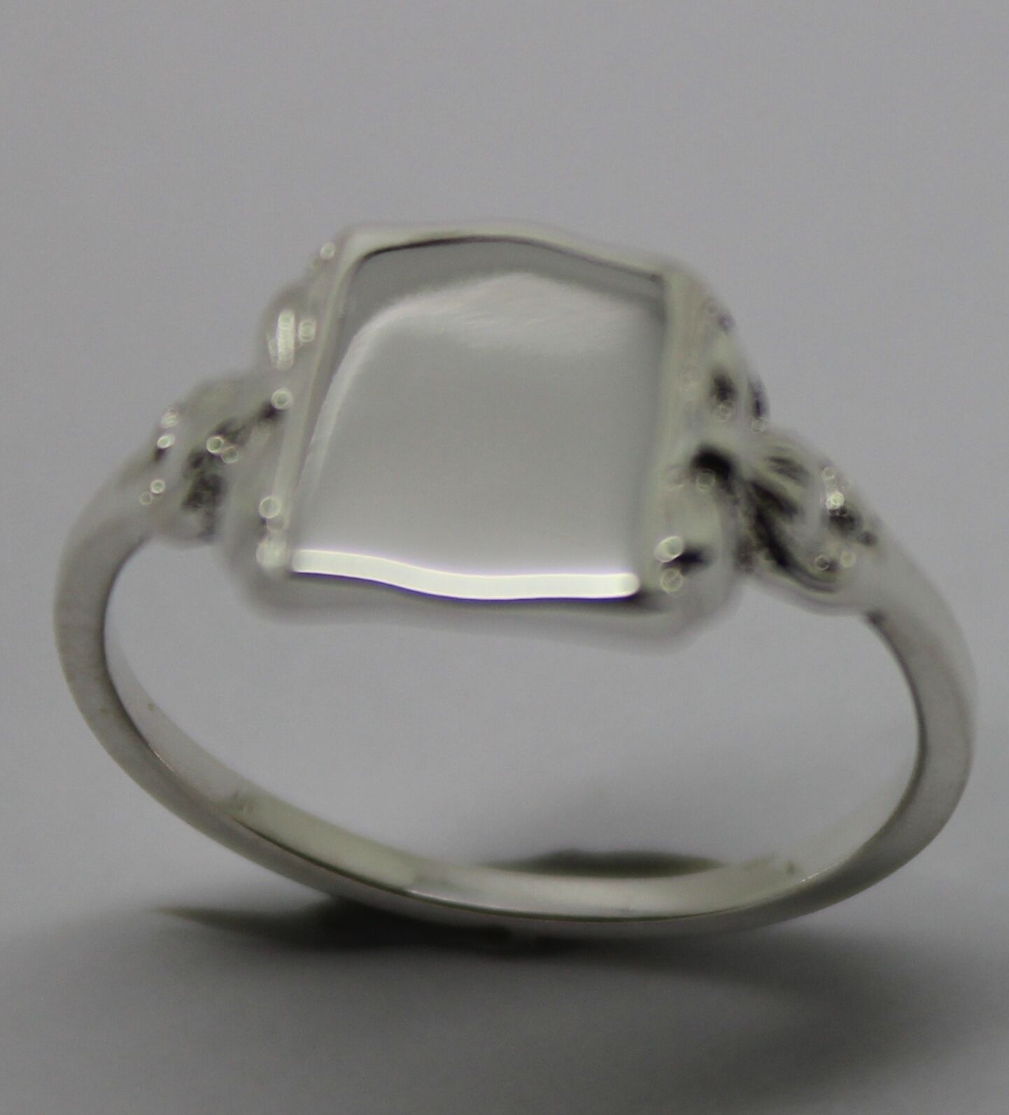 Kaedesigns, New Full Genuine Solid Sterling Silver 925 Signet Ring 266A In your ring size