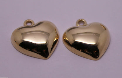 9ct Yellow or White or Rose Gold interchangeable earrings heart, ball, teardrop Tear Drop