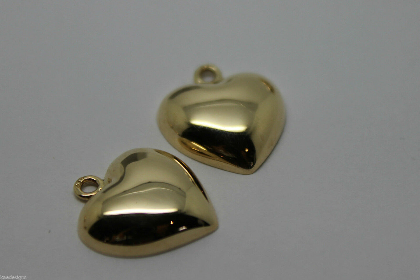 9ct Yellow or White or Rose Gold interchangeable earrings heart, ball, teardrop Tear Drop