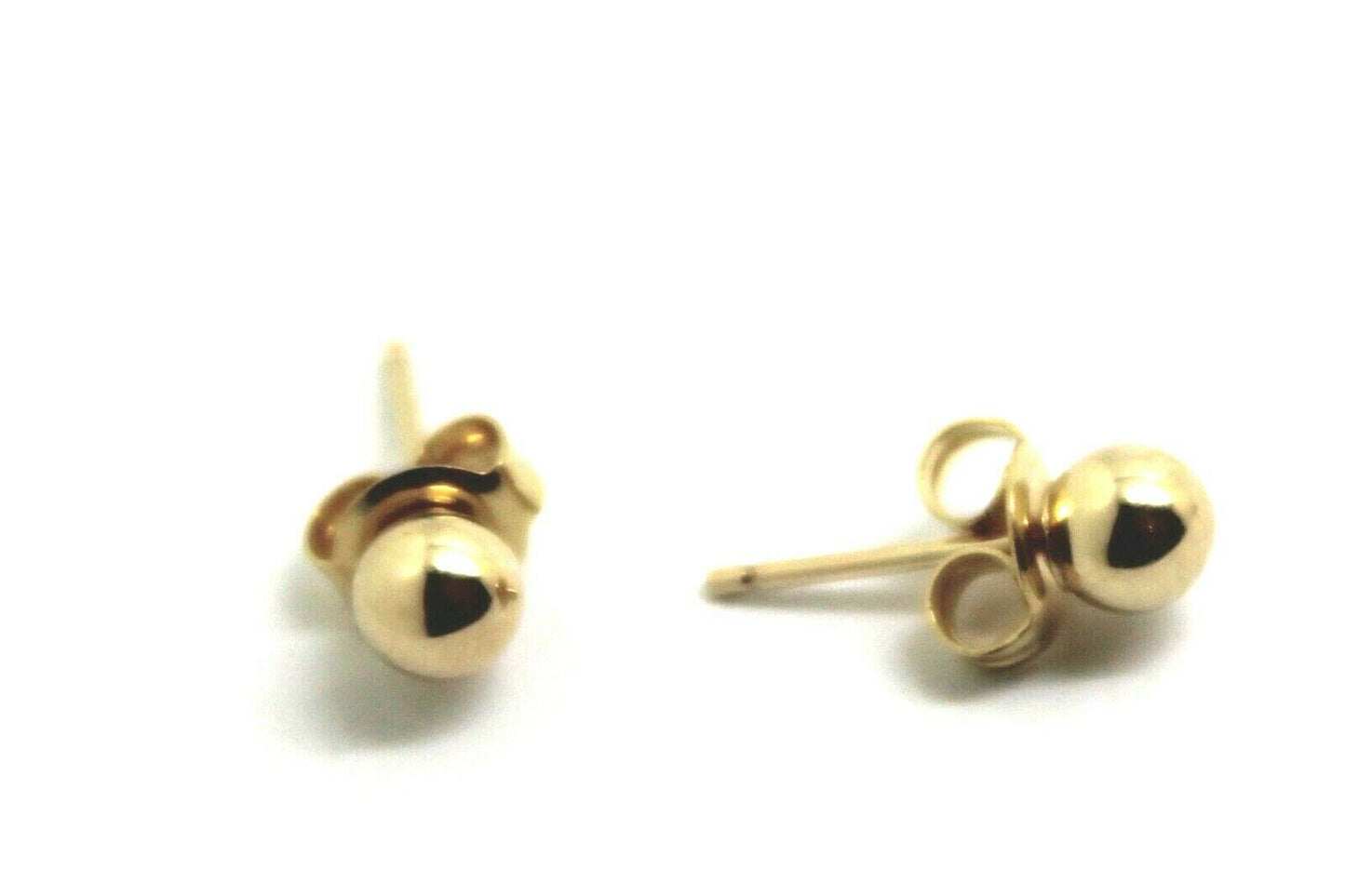 Kaedesigns, New 9ct 9k Yellow Gold 3mm Stud Ball Earrings