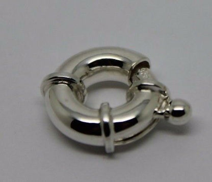 Sterling Silver Bolt Ring  12mm or 14mm or 16mm or 18mm or 20mm