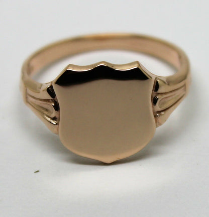 Kaedesigns, New Genuine New 9ct Solid Gold Large Signet Ring In Your Size 4553