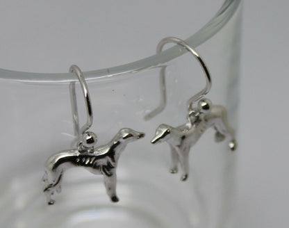 Kaedesigns Genuine New 9ct 9k Solid Yellow, Rose or White Gold Greyhound Earrings