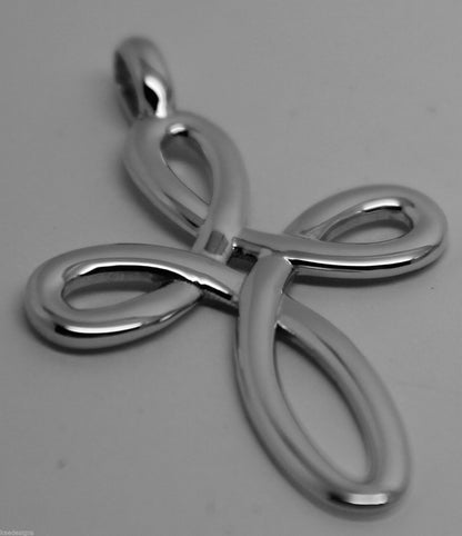 Kaedesigns New Solid Large Sterling Silver 925 Celtic Cross Pendant