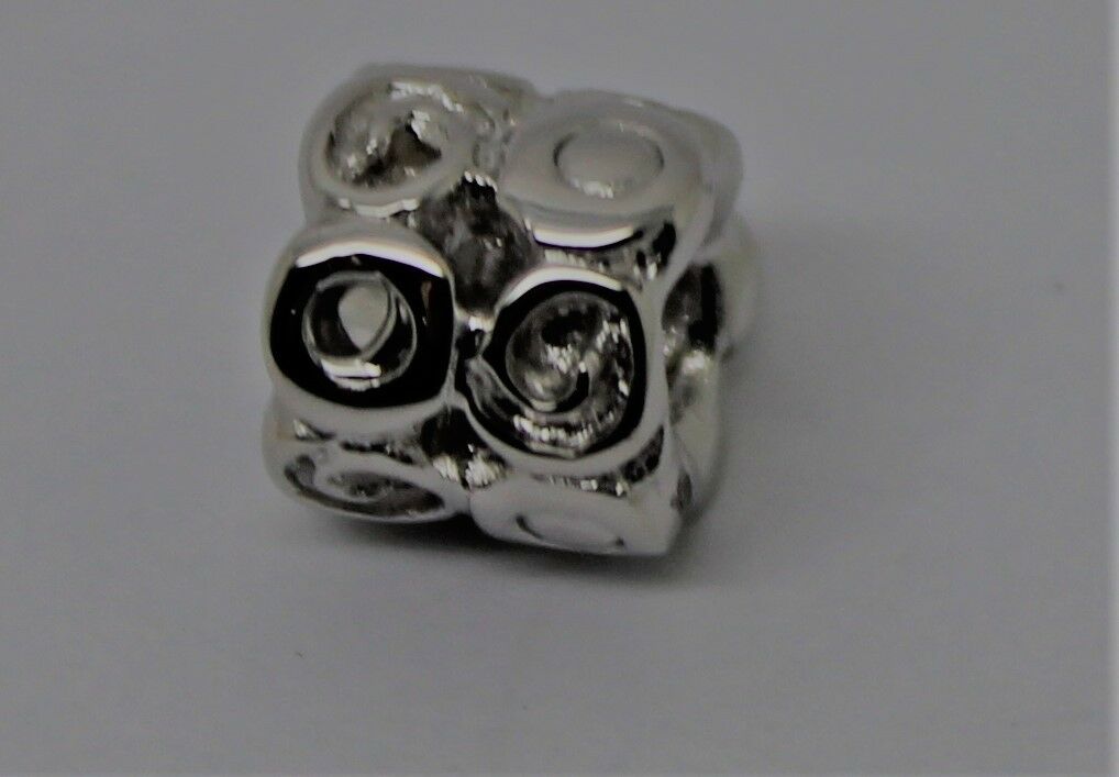 Kaedesigns, Genuine 9ct Yellow Or Rose Or White Gold Swirl Bead Charm