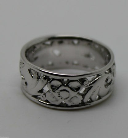 Kaedesigns Size M Solid Sterling Silver / 925 Filigree Ring