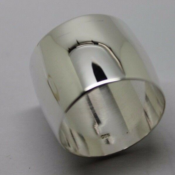 Kaedesigns New SIze S 1/2 Sterling Silver Full Solid 17mm Extra Wide Band Ring