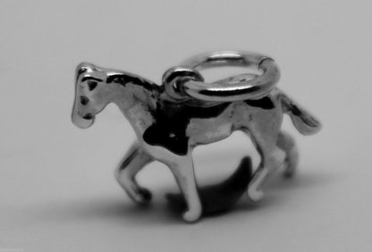 Kaedesigns, New Genuine Sterling Silver Solid Horse Pendant Or Charm