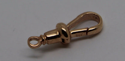 Kaedesigns New 9ct Solid Yellow, Rose or White Gold Albert Swivel Clasp 21mm Size