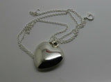 Kaedesigns New Sterling Silver Bubble Heart Pendant + 55cm Necklace