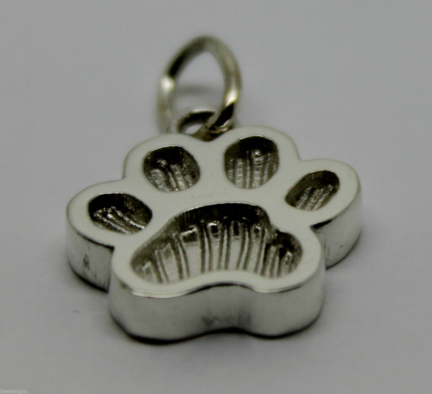 Kaedesigns New Heavy Genuine Sterling Silver 925 Dog Animal Paw Print Pendant