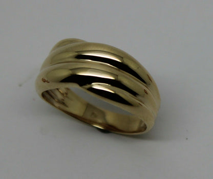 Kaedesigns Size Z + 1 9ct 9kt Solid Yellow, Rose or White Gold Heavy Dome Ring