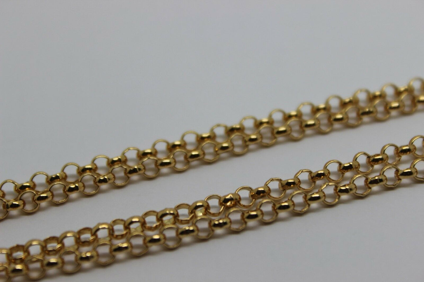 Genuine 9ct Yellow Gold Belcher Chain Necklace 54Cm 11 grams *Free Express Post In Oz*