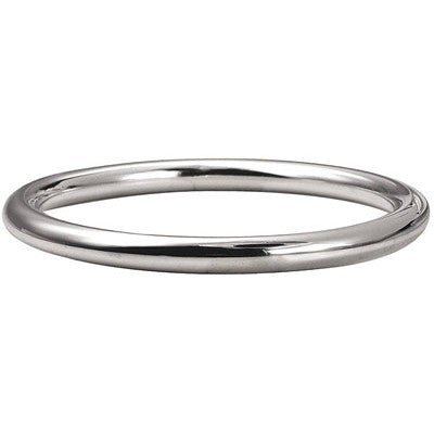 Genuine New Sterling Silver 925 6mm Solid Round Bangle