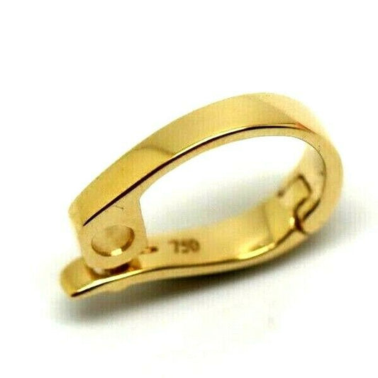 Genuine 18ct Yellow Gold or White Gold 10mm or 13mm Enhancer