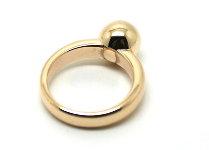 Kaedesigns New Genuine Size N 9ct 9kt Yellow, Rose or White Gold 10mm Full Ball Ring