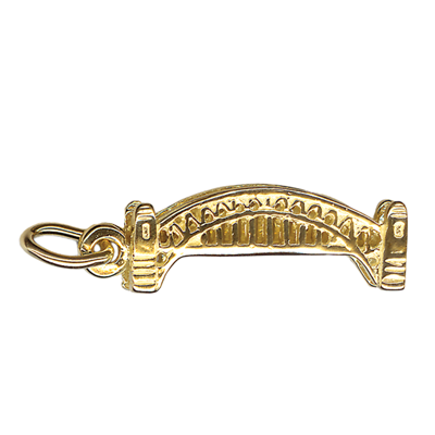 Kaedesigns, Genuine 9K Yellow Gold 3D Harbour Bridge Charm or Pendant