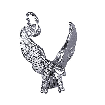 Kaedesigns New Sterling Silver Solid Eagle Pendant / Charm