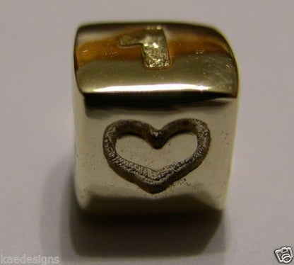 Kaedesigns Genuine 9ct Yellow Gold Custom Made Design Your Own Bead For Bracelet