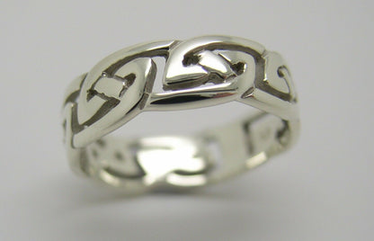 Kaedesigns New Genuine Sterling Silver 925 Celtic Weave Ring 274