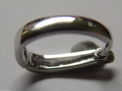 Genuine New Sterling Silver Plain Enhancer Bail Clasp size 13mm x 9mm