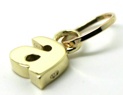 Kaedesigns Genuine 9kt 9ct 375 Solid Yellow, Rose or White Gold Initial Pendant a (Lowercase)