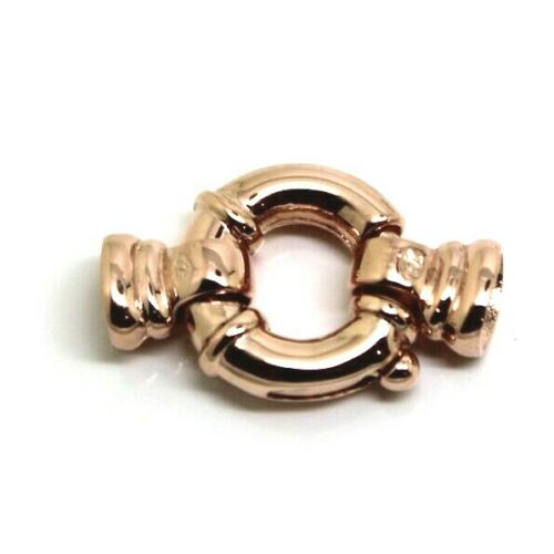 Kaedesigns, New 16mm Genuine 9ct 375 Large Yellow, Rose or White Gold Bolt Ring Clasp With Ends