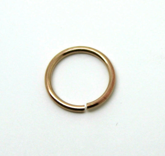 Kaedesigns, 9ct Yellow, Rose Or White Gold, 10mm Outside Diameter Open Jump Ring