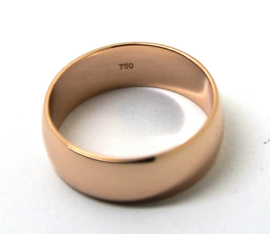 Size J 1/2 Kaedesigns Genuine New 18ct 18k 750 Gold Solid Yellow, Rose or White Gold 6mm Wedding Band Ring