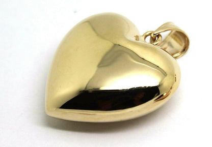 Kaedesigns Genuine 9ct 9kt Extra Heavy Large Puffy Bubble Yellow, Rose or White Gold Heart Pendant