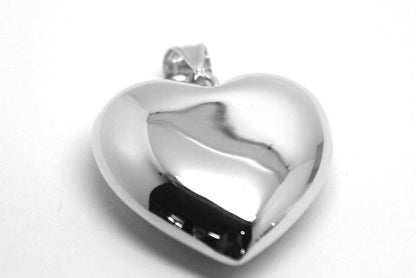 Kaedesigns Genuine 9ct 9kt Extra Heavy Large Puffy Bubble Yellow, Rose or White Gold Heart Pendant