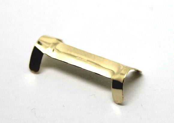 Genuine 9ct 375 Yellow or White Gold  Ring Clip Guard Sizes, 2mm,3mm,4mm,7mm,8mm,13mm