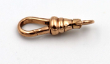 Genuine 9ct 9k Solid Rose Gold Albert Swivel Clasp 19mm Size **Free Post In Oz