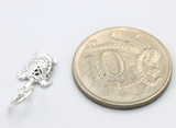 Genuine Sterling Silver 925 Turtle Charm / Pendant *Free Post Oz