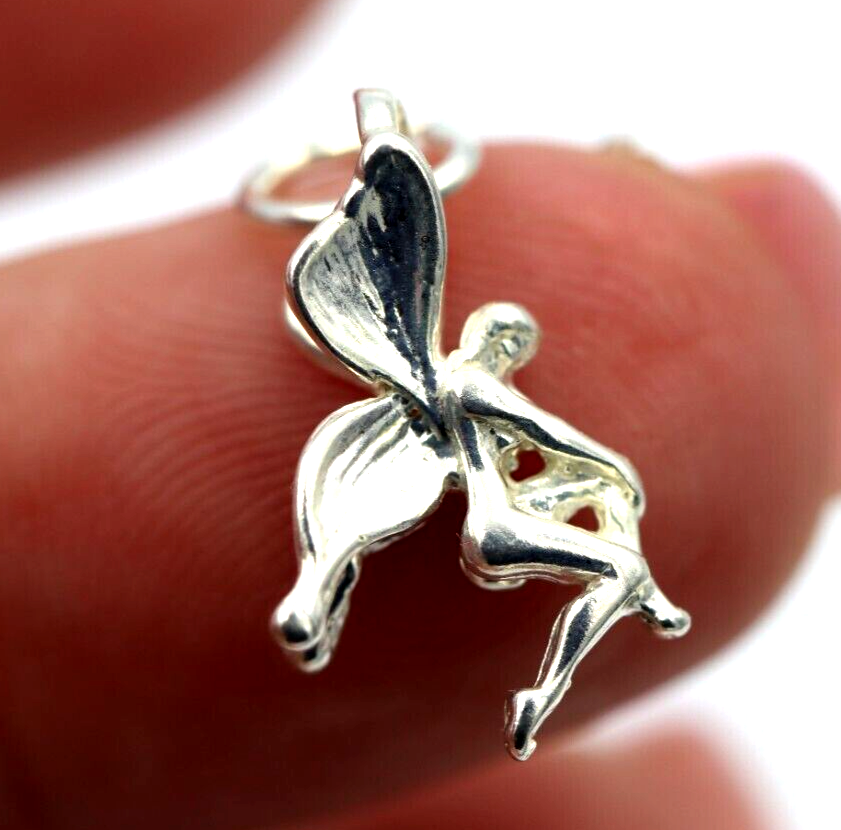 Genuine Sterling Silver 925 Fairy Charm / Pendant