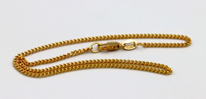 Genuine New 9ct 9k Solid Yellow Gold 25cm Curb Kerb Anklet