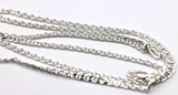 Sterling Silver 925 Bevelled Anchor Link Chain 5.1 Grams 50cm *Free Post In Oz