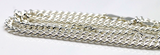 Sterling Silver 925 4mm Round Kerb Curb Chain Chain Necklace 55cm 25.2 grams
